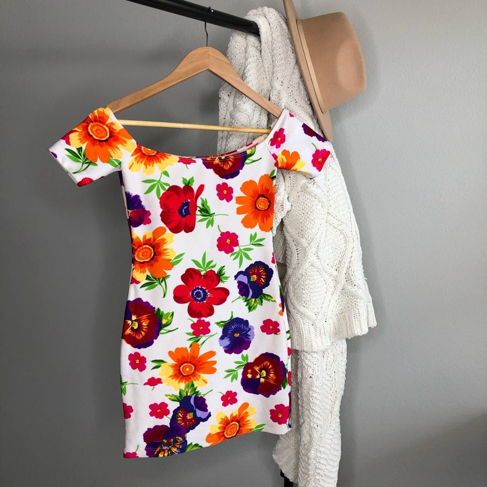 American Apparel Floral Mini Dress